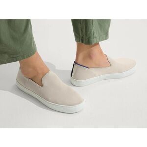 Rothy's The Original Slip On Sneaker in Sand Size 7.5 ~ Excellent